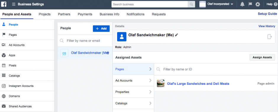 FB Business Settings: Business Account vs Personal Account (Facebook  Business Manager) 